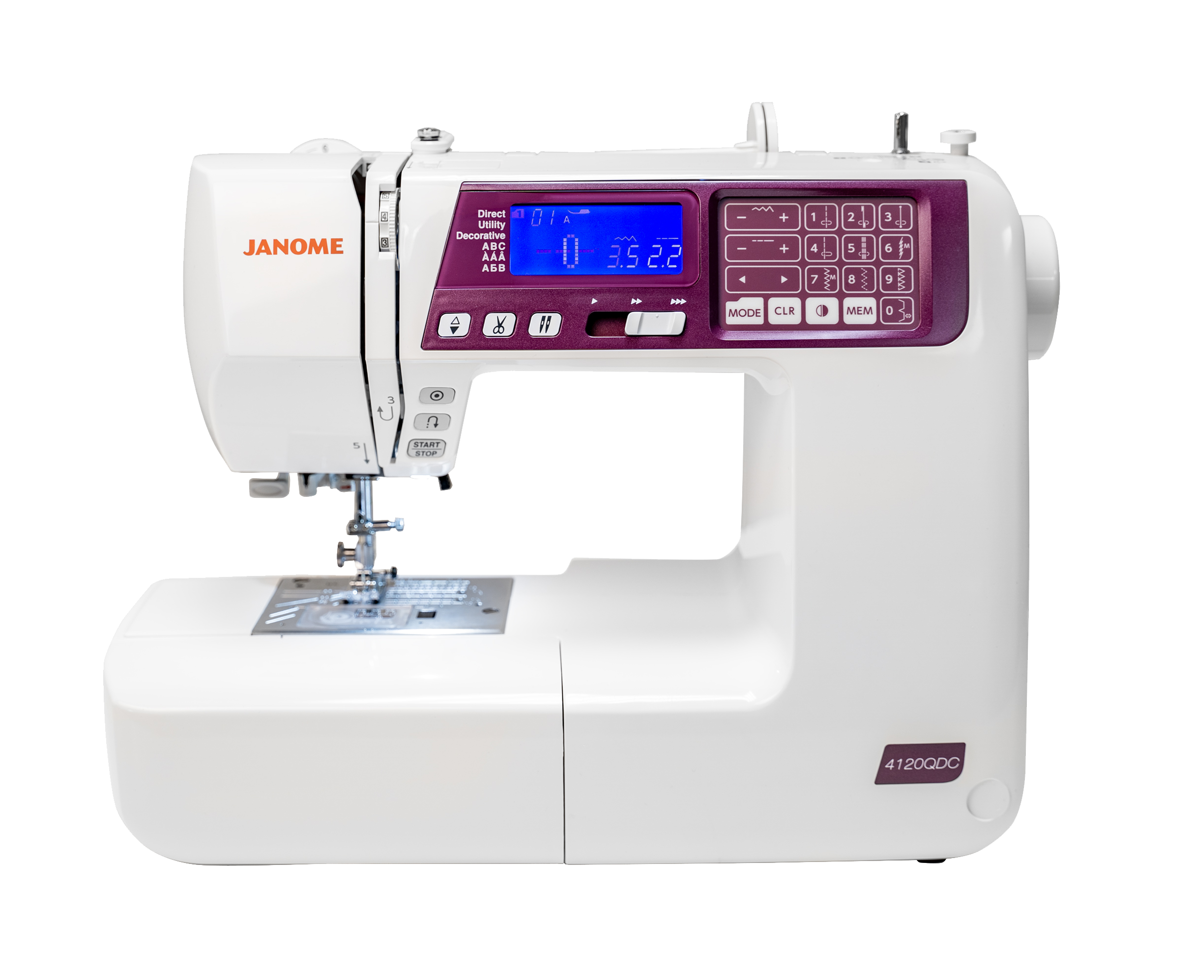 Janome 4120QDC Accessories World Weidner