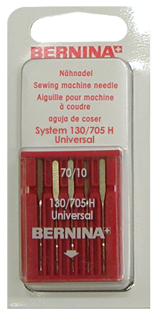 BERNINA 002507.71.06 Universal 130/705 H Size 70 Needles 5pk