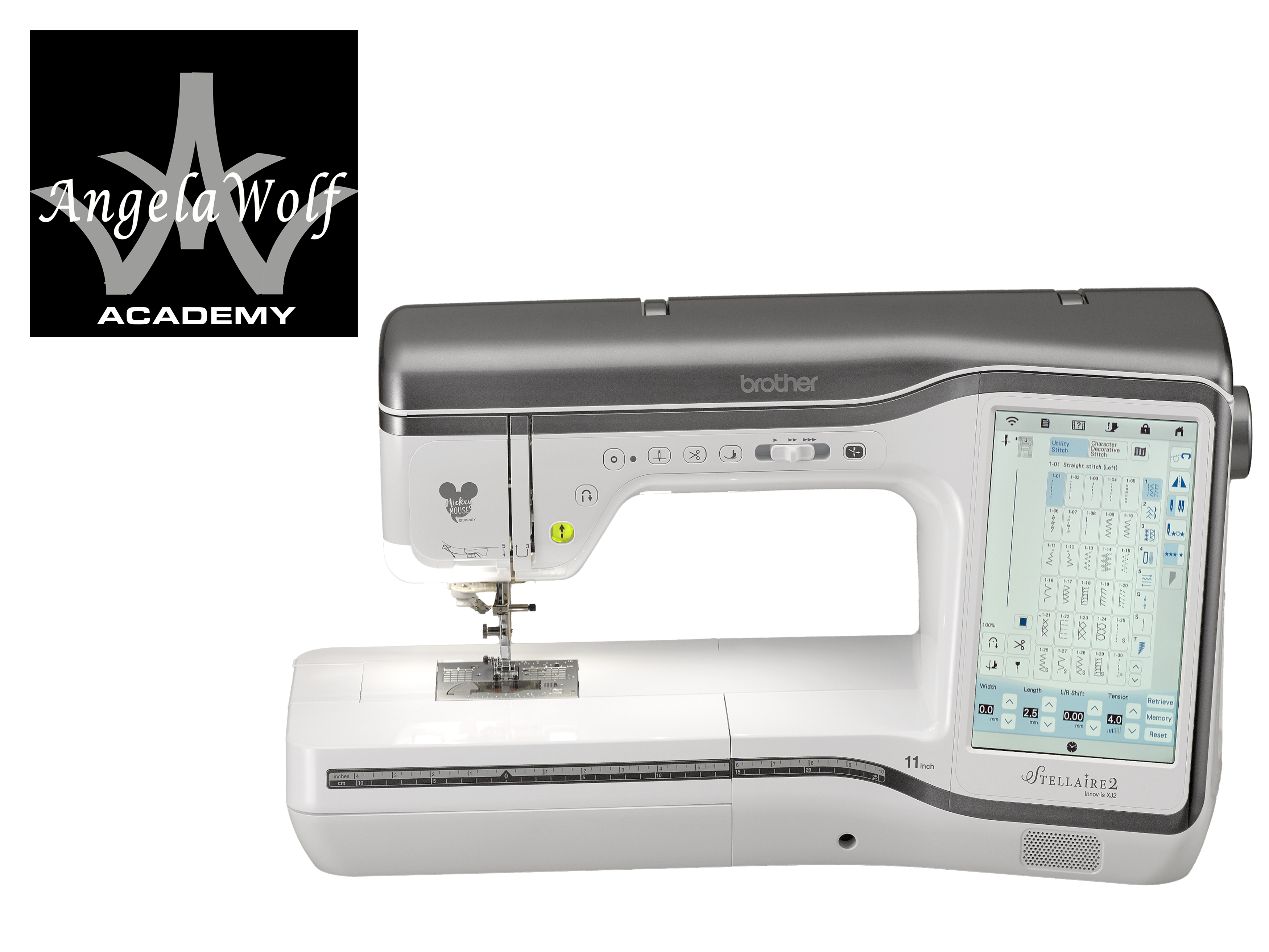 Combination sewing and embroidery machines