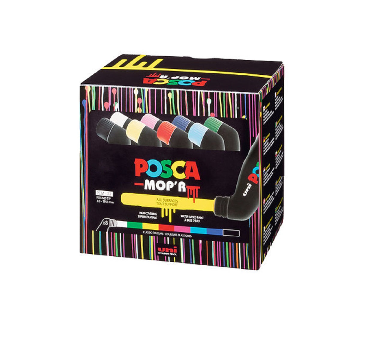 Posca Paint MOP'R Marker 8 Colors PCM-22 Set – World Weidner