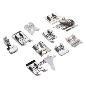 Bernette 9pc Decorative Presser Foot Kit for b05/sew&go 1 502021.03.14 for Sale at World Weidner