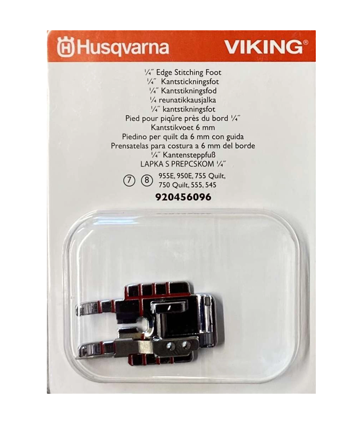 Husqvarna Viking pied à piquetis à ressort ouvert Husqvarna Viking pied à piquetis à ressort ouvert