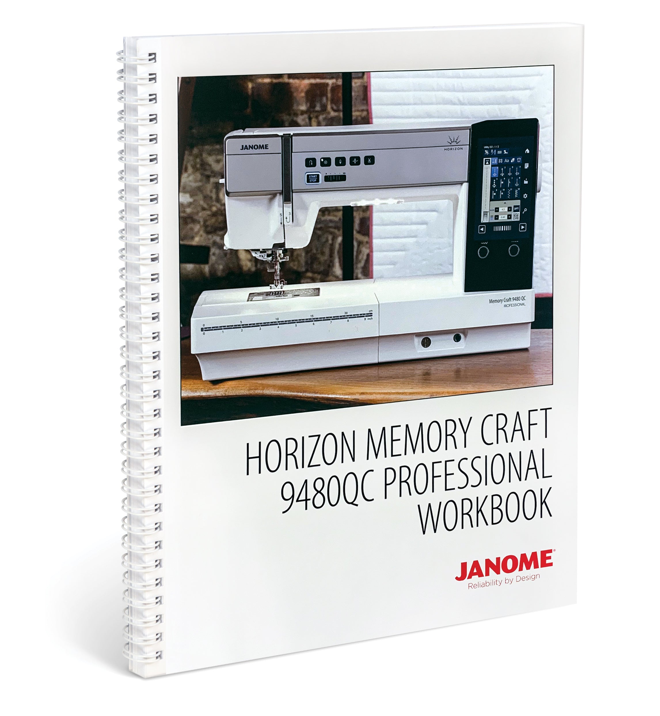 Janome Horizon Memory Craft 9480QCP Workbook for Sale at World Weidner