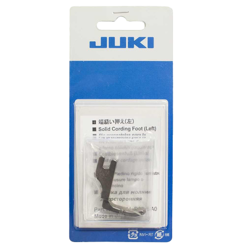 JUKI Left Solid Cording Foot for TL Series A9844D25BA0 for Sale at World Weidner