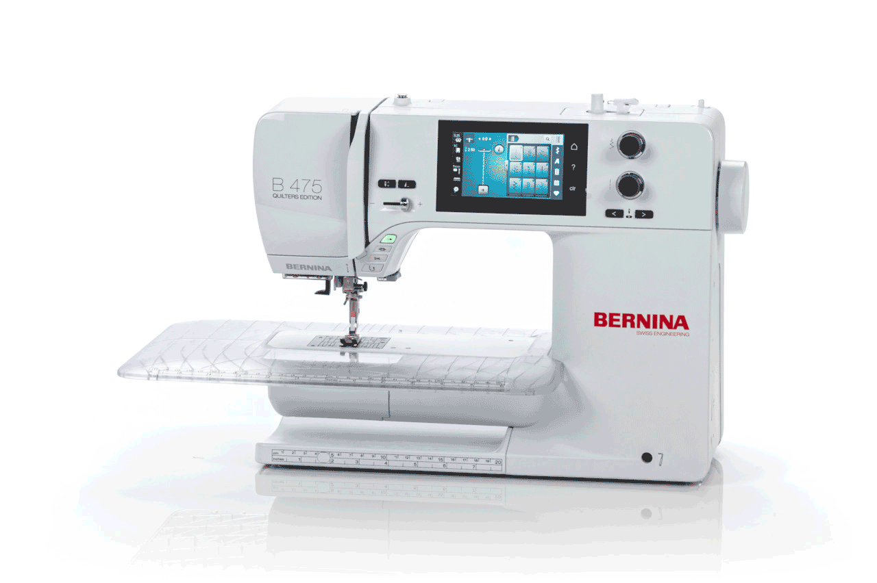 3d rotating image of the BERNINA 475 Quilter's Edition Sewing Machine