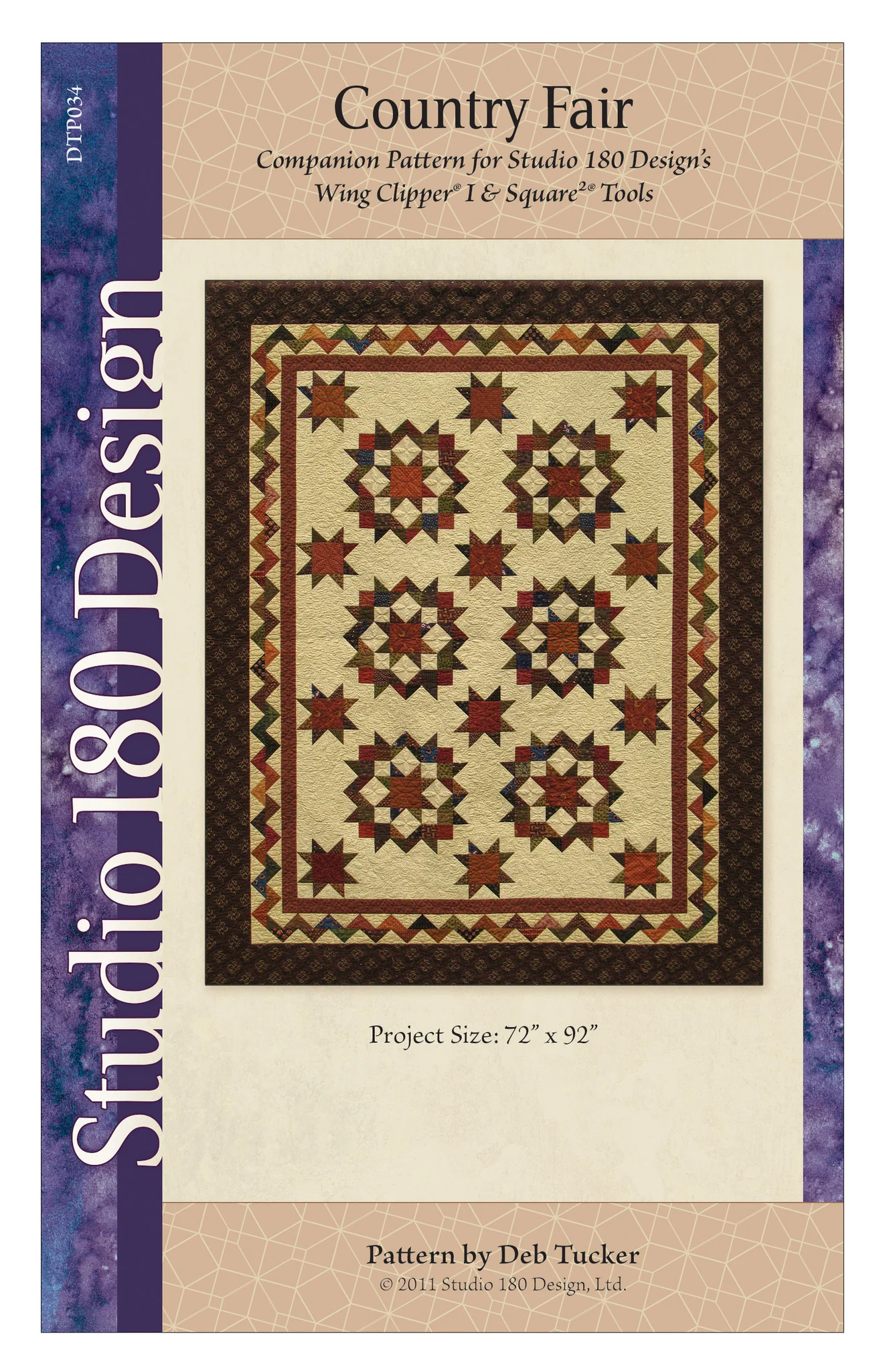 Studio 180 Design Country Fair Quilting Pattern DTP034 for Sale at World Weidner