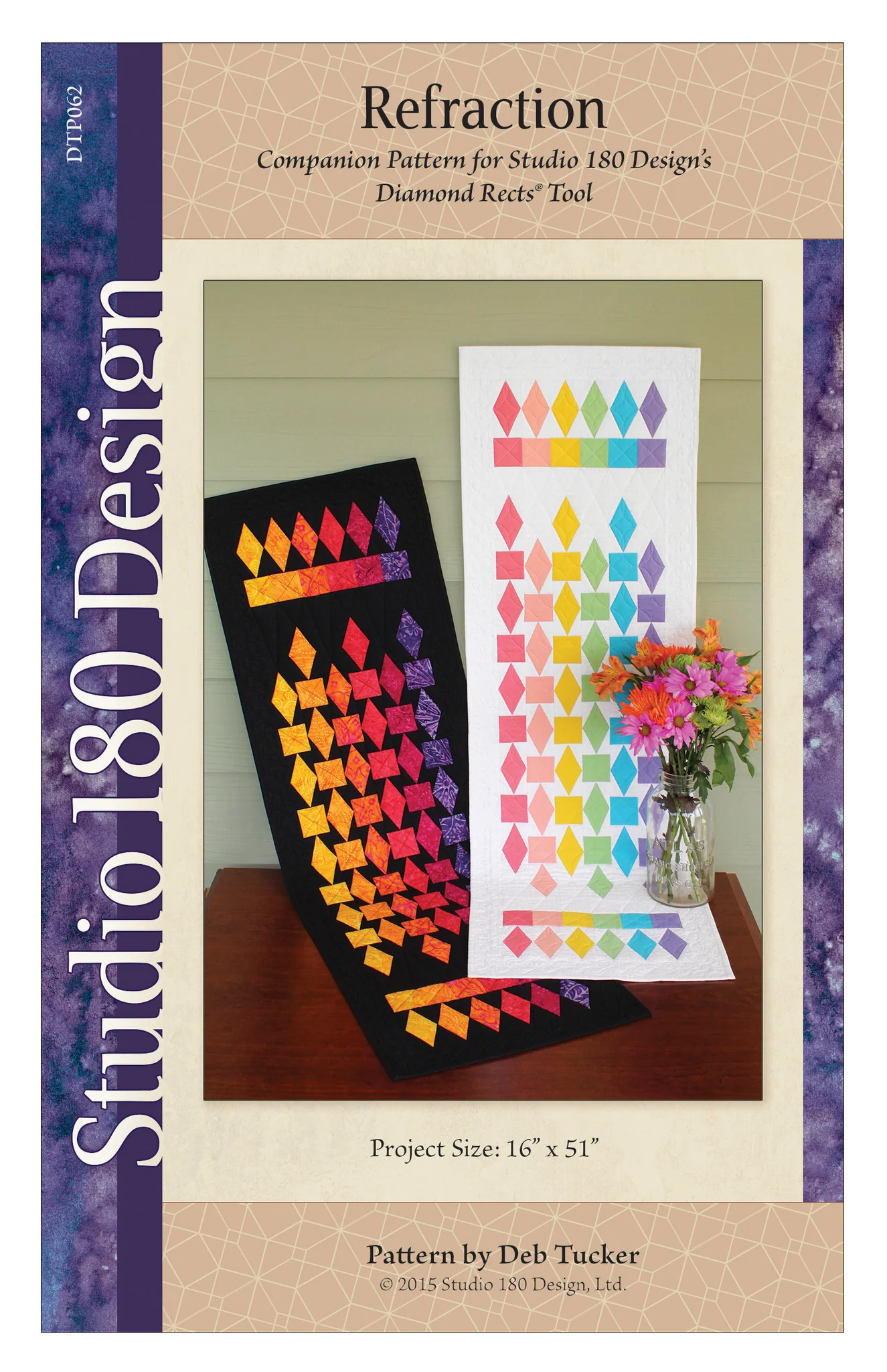 Studio 180 Design Refraction Quilting Pattern DTP062 for Sale at World Weidner