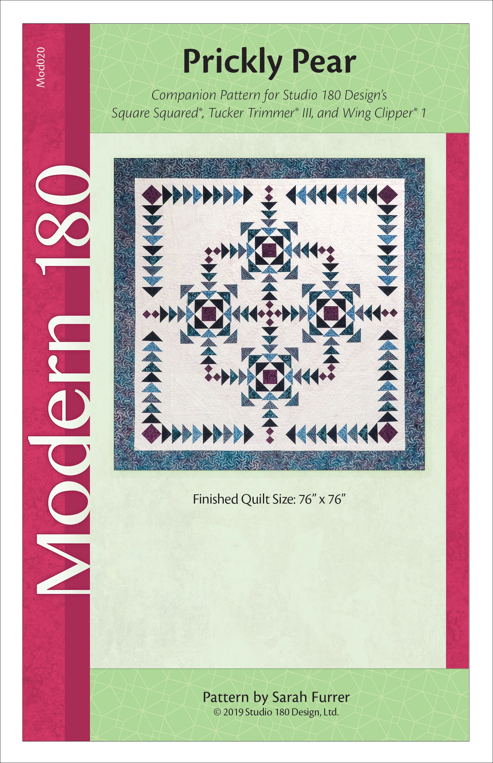Studio 180 Design Prickly Pear Quilting Pattern MOD020 for Sale at World Weidner