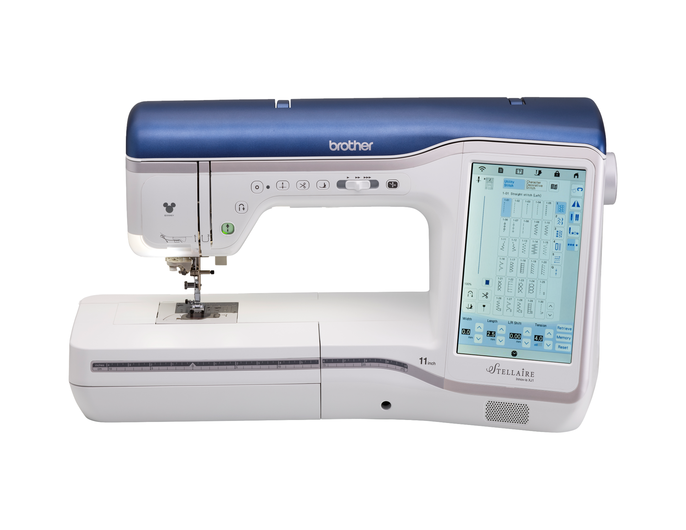 Máquina de coser y bordar Brother Stellaire Innov-is XJ1 14x9.5 – World  Weidner