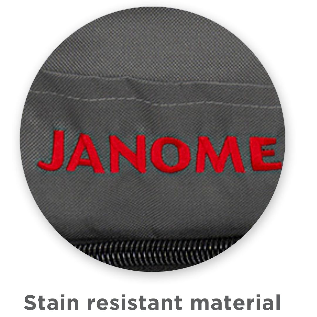 Janome Horizon Soft Case stain resistant material