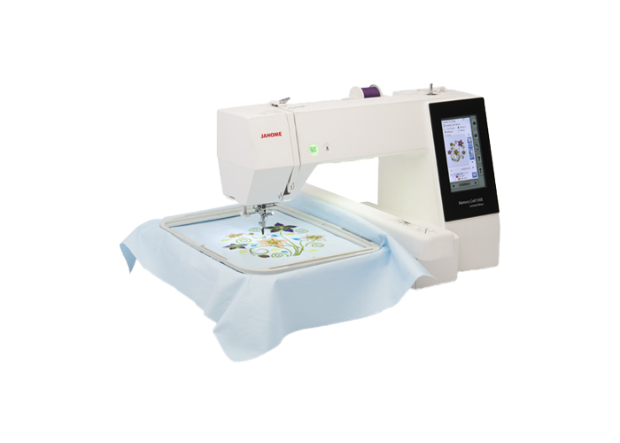 Janome Memory Craft 500E Limited Edition Embroidery Machine 11x7.9 for Sale at World Weidner