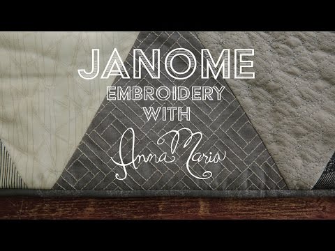 Skyline S9: Anna Maria Horner explains how to embroider