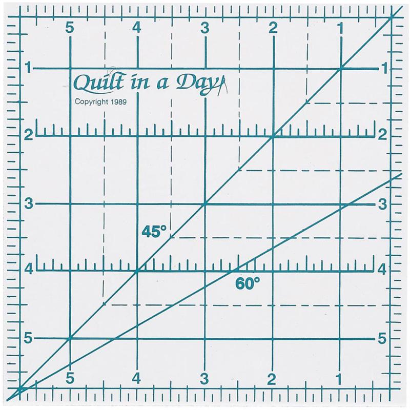 6 Inch Square Up Ruler by Quilt in a Day 735272020011 - Quilt in a Day /  Rulers & Templates