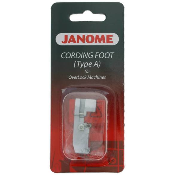 Janome Cording Foot Type A for Overlock Serger Machines 200207108 for Sale at World Weidner