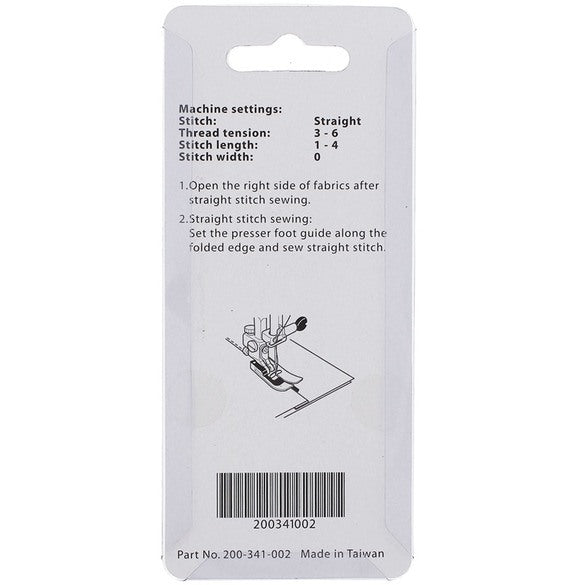Janome Ditch Quilting Foot for Horizontal Rotary Hook Models 200341002 for Sale at World Weidner
