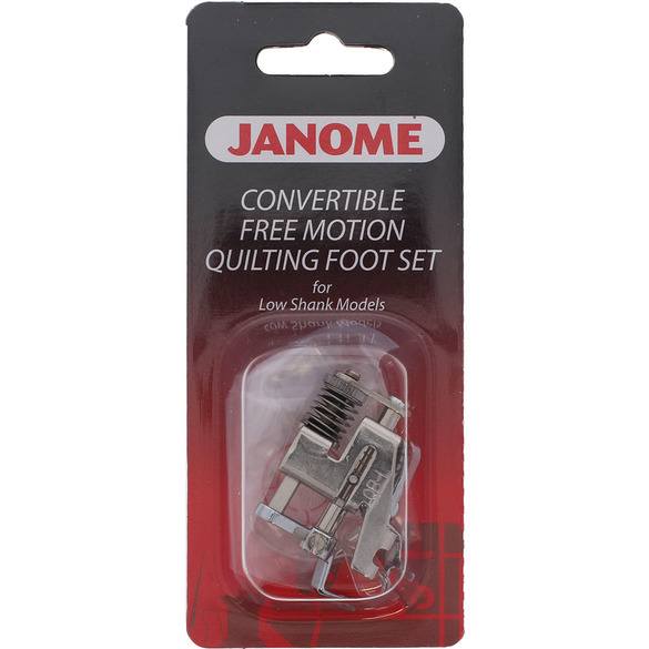 Janome Convertible Free Motion Quilting Foot Set for Low Shank Models 202002004 for Sale at World Weidner