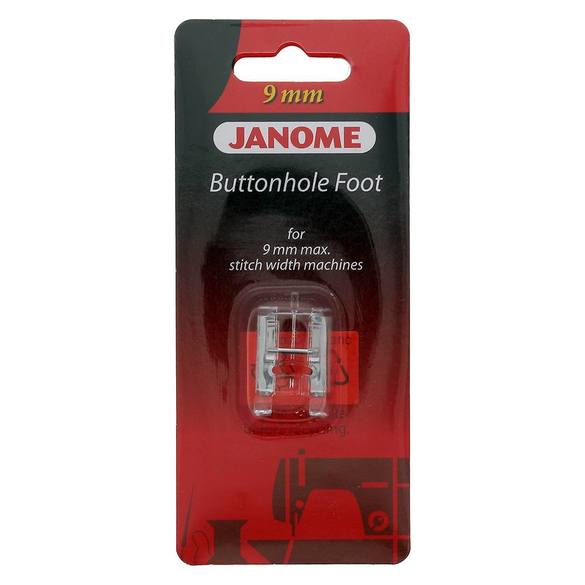 Janome Buttonhole Foot for 9mm Stitch Machines 202082008 for Sale at World Weidner