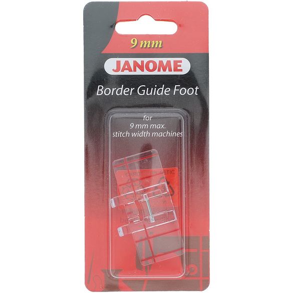 Janome Border Guide Foot for 9mm Machines 202084000 for Sale at World Weidner