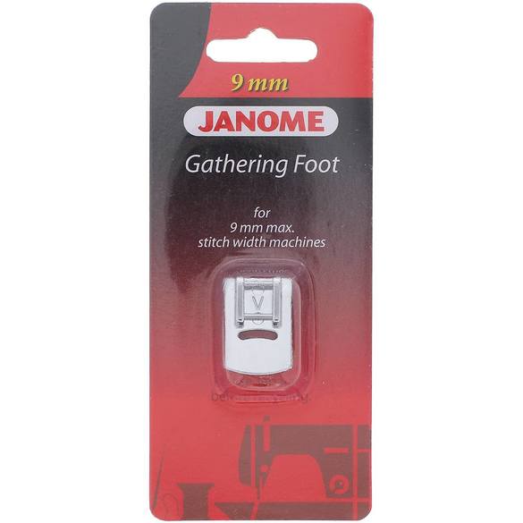 Janome Gathering Foot for 9mm Machines 202096005 for Sale at World Weidner
