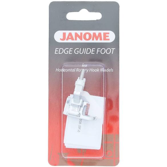 Janome Edge Guide Foot for Horizontal Rotary Hook Models 202147002 for Sale at World Weidner