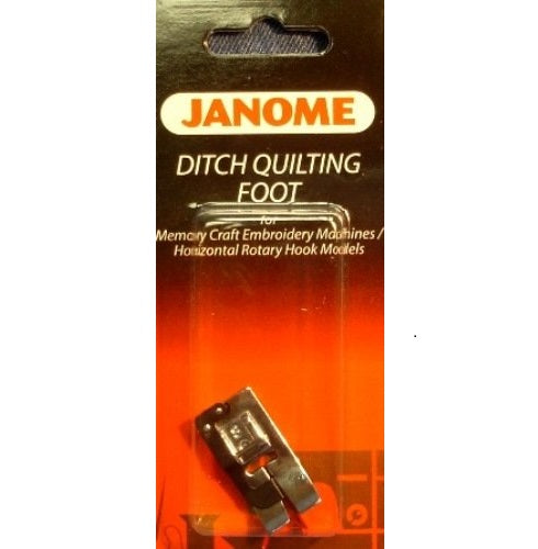 Janome Ditch Quilting Foot for Horizontal Rotary Hook Models 200341002 for Sale at World Weidner