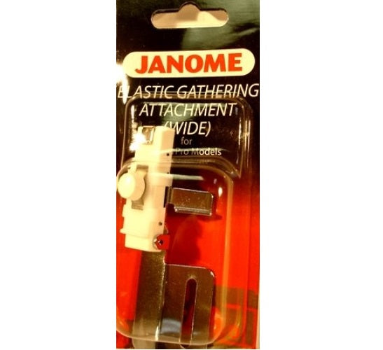 Janome Wide Elastic Gathering Attachment CoverPro Models 795817106 for Sale at World Weidner