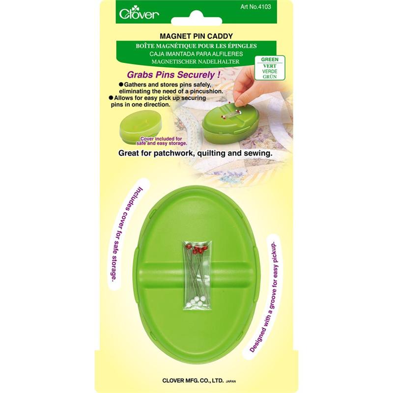 Clover Magnetic Pin Caddy green