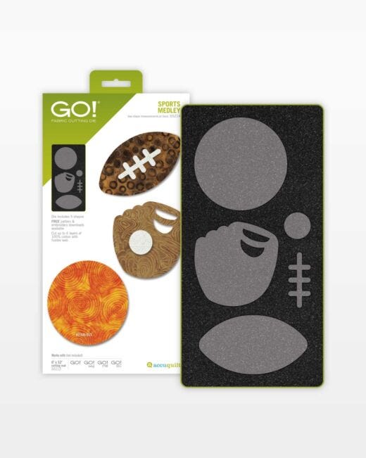 GO! Sports Medley Die 55214 image of packaging