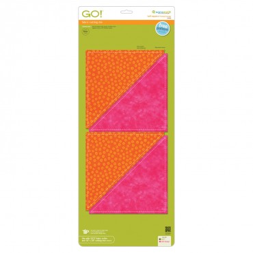AccuQuilt GO! Die Half Square Triangle-8" Finished Square 55400 image of packaging