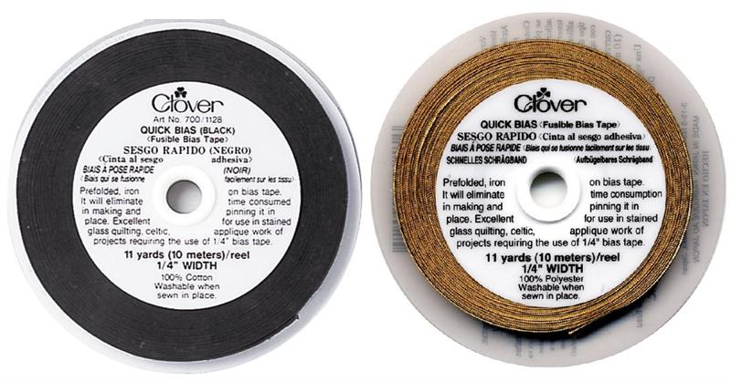 Clover Quick Bias Fusible Tape 11yd x 1/4" Rolls CL700