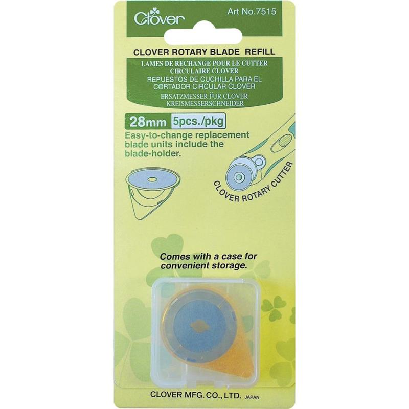 Clover Rotary Blade 28mm Refill Pack