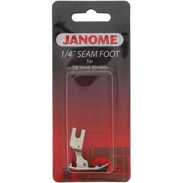 Janome 1/4" Seam Foot for DB Hook Models 767820105 for Sale at World Weidner