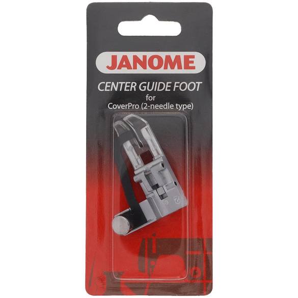 Janome Center Guide Foot for 2 Needle CoverPro Models 795820102 for Sale at World Weidner