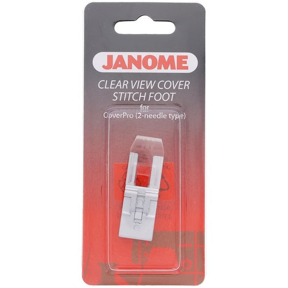 Janome Clear View Cover Stitch Foot for 2 Needle CoverPro Machines 795821103 for Sale at World Weidner