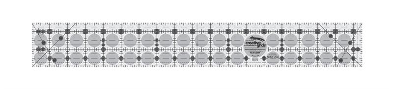 Creative Grids 2.5" x 18.5" Rectangle Ruler CGR218 for Sale at World Weidner
