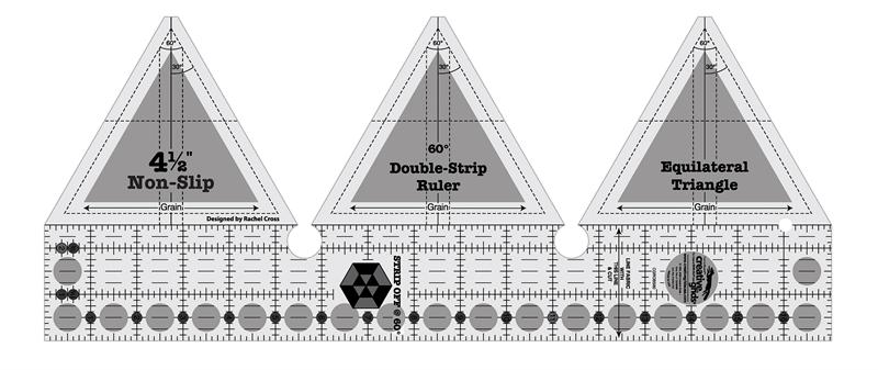 2 Peaks in 1 Triangle Ruler by Creative Grids