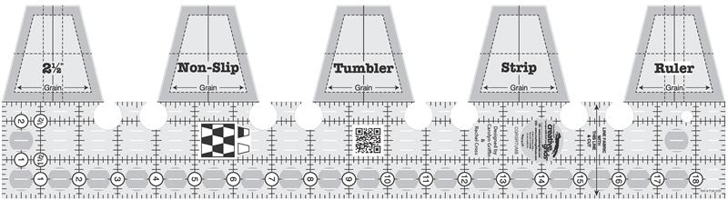 Creative Grids Tumbler Single Strip Ruler