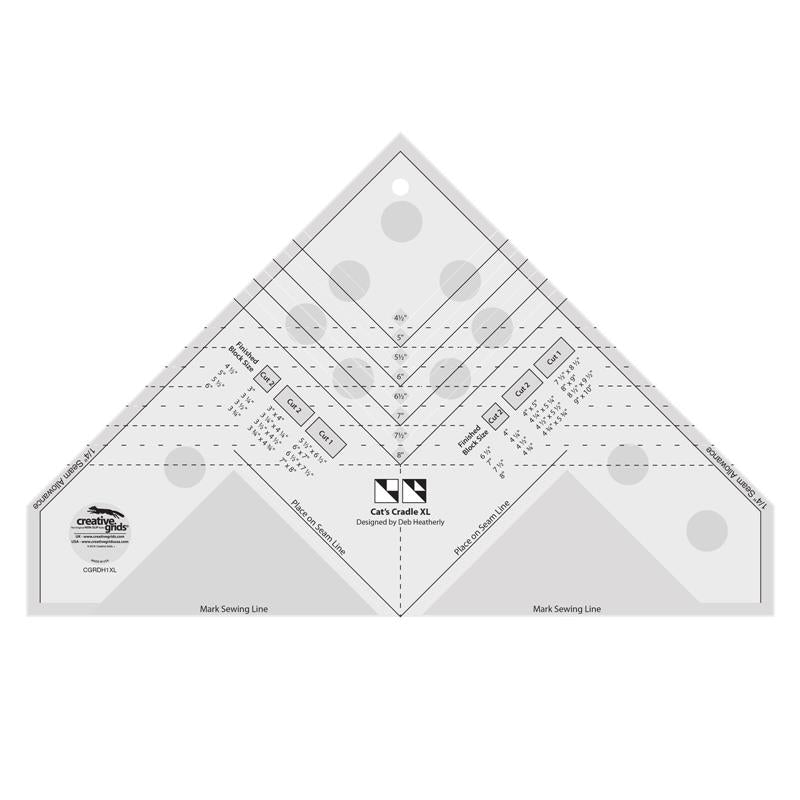Creative Grids Cats Cradle Ruler XL CGRDH1XL for Sale at World Weidner