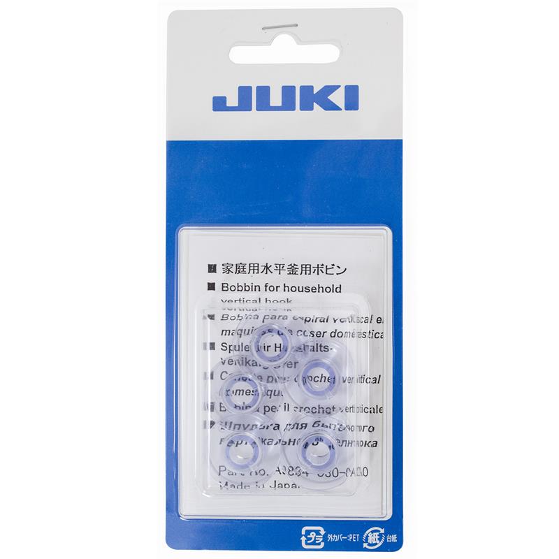 Juki 5pk Plastic Drop In Bobbins A98340300A0