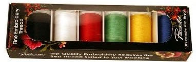 Brother SAEP706 Pacesetter Polyester Embroidery Thread Pack