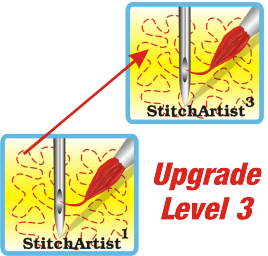 Embrilliance StitchArtist Level 3 Upgrade (L1 to L3) Machine Embroidery Digitizing Software