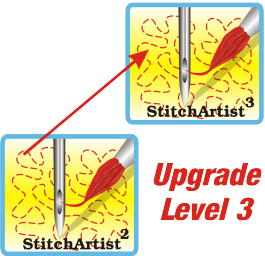 Embrilliance StitchArtist Level 3 Upgrade (L2 to L3) Machine Embroidery Digitizing Software