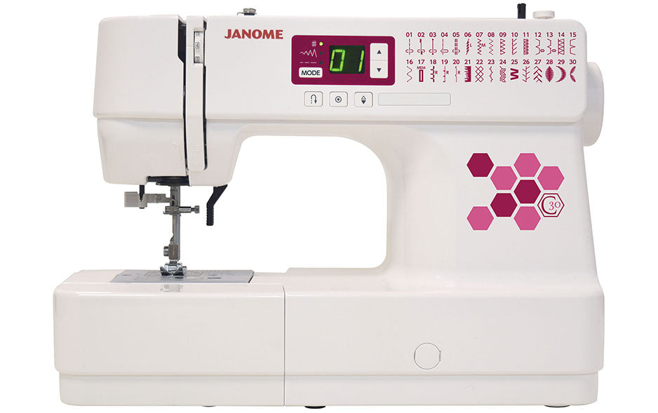 front facing image of the Janome C30 Sewing Machine