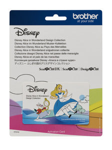 Brother ScanNCut CADSNP09 Alice in Wonderland Collection #9 activation card