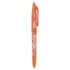 Pilot FriXion FX7-ORG-BC Orange Fine Point Erasable Gel Pen