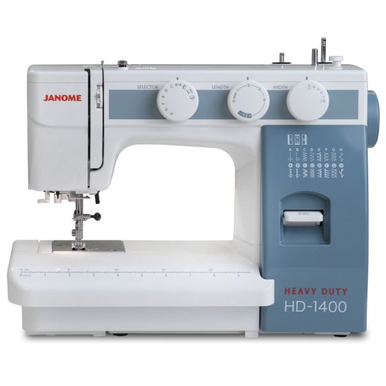 front facing image of the Janome HD1400 Sewing Machine