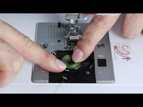 How to Wind and Thread a Bobbin on the EverSewn Sparrow 25 Sewing Machine
