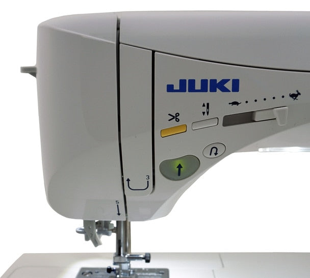 JUKI Exceed HZL-F600 close view of needle adjuster
