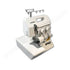 JUKI MO-655 2/3/4 Thread Overlock Serger Sewing Machine aerial view of the front of the machine