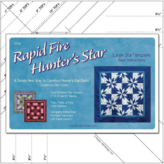 Studio 180 Design Rapid Fire Hunters Star Large Star Ruler DT02 for Sale at World Weidner